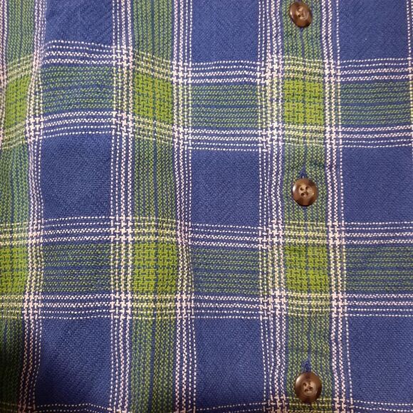 J. Crew Shirt Mens Size Small Green &‎ Blue Classic Core - Picture 4 of 7